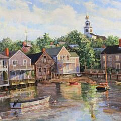 Frederick Collard Giclee Print “Magnificent End, Nantucket Harbor”