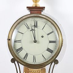 American Elomise Banjo Clock, 19th Century