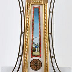 American Elomise Banjo Clock, 19th Century