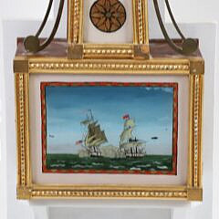 American Elomise Banjo Clock, 19th Century