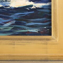 Louis Guarnaccia Oil on Canvas “Gleam Opera House Cup Race”