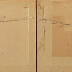 Two Antique Style English Merchant Ship Prints on Glass