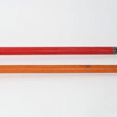 Two Mickey Mouse Walking Sticks