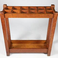 Oak Cane or Walking Stick Rack