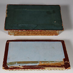 Victorian Shell Encrusted Lift Top Box