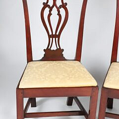 Pair of Mahogany Chippendale Side Chairs