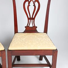 Pair of Mahogany Chippendale Side Chairs