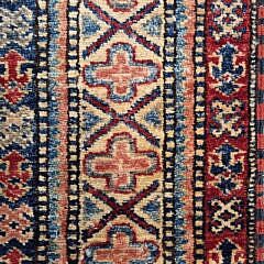 Shirvan Kazak Oriental Runner Carpet