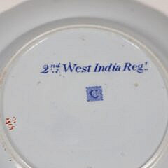 Pair of “2nd West Indies Reg” Plates