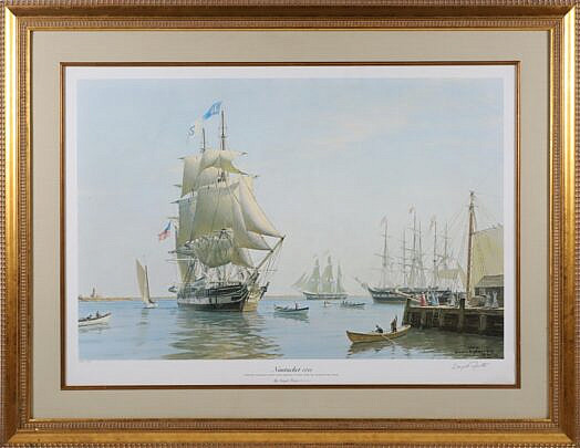 Deryck Foster Limited Edition Color Print "Nantucket 1842"