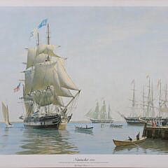 Deryck Foster Limited Edition Color Print “Nantucket 1842”