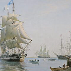 Deryck Foster Limited Edition Color Print “Nantucket 1842”