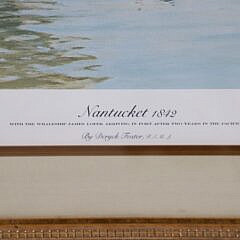 Deryck Foster Limited Edition Color Print “Nantucket 1842”