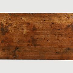 Antique English Elm Three Drawer Server, 19th Century