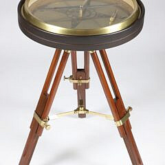 Contemporary Compass Maritime Side Table