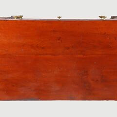 American Tiger Maple and Mahogany Chest of Drawers, circa 1840