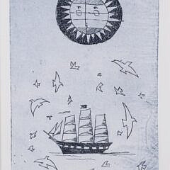 John Lochtefeld Limited Edition Etching #12/50 “Wealth of Sea Birds”