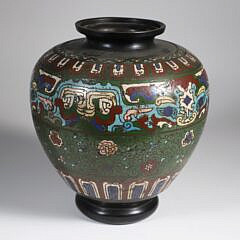 Cloisonne Vase, circa 1880