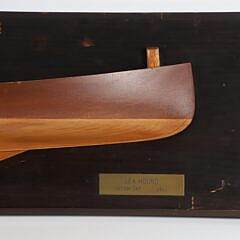 Frank Loud Hand Built Half Hull “Sea Hound” the Crosby Cat, 1911
