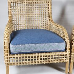 Pair of Palecek Aries Lounge Chairs