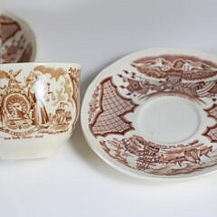 Set of 21 Pieces “Fair Winds” Partial Dinner Service