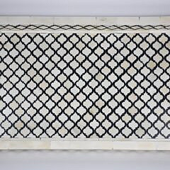 Bone Inlaid Serving Tray