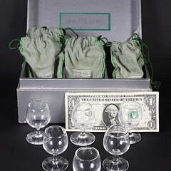 Boxed Set of Steuben Miniature Cordials