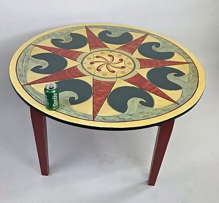 4971-955 Painted Table A