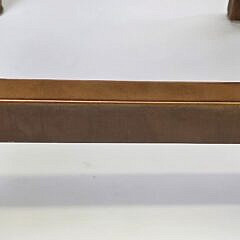 Pair of Signed Stickley Leather Highback Mission Style Barstools