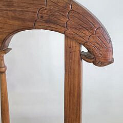 Antique French Provincial Fruitwood Day Bed, 19th century