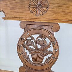 Antique French Provincial Fruitwood Day Bed, 19th century