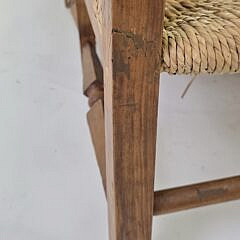 Antique French Provincial Fruitwood Day Bed, 19th century