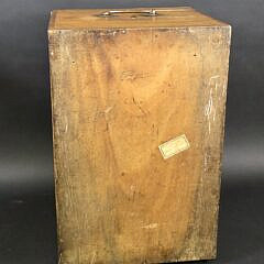 Antique Chinese Export Camphorwood Box on Stand, 19th century
