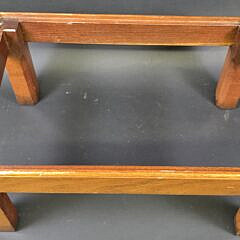 Antique Chinese Export Camphorwood Box on Stand, 19th century
