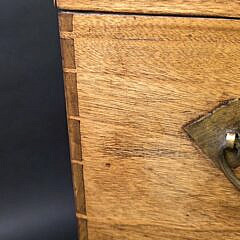Antique Chinese Export Camphorwood Box on Stand, 19th century