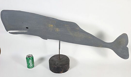 4989-955 Whale Weathervane A