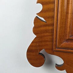 Eldred Wheeler Chippendale Style Tiger Maple Mirror