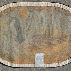 Vintage Claire Murray Pictorial Goose Hooked Rug Carpet, 20th century