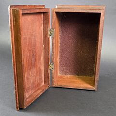 Antique Nautical Star Geometric Inlaid Box, 19th century