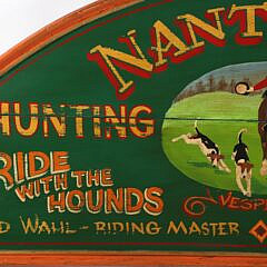 Nantucket Hunting and Stables Sign