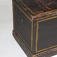 Clipper Ship Painted Sea Chest, 19th Century