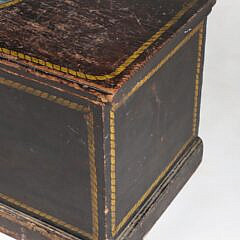 Clipper Ship Painted Sea Chest, 19th Century