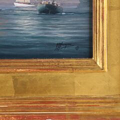 Tim Thompson Oil on Linen “Parade Of Sail”