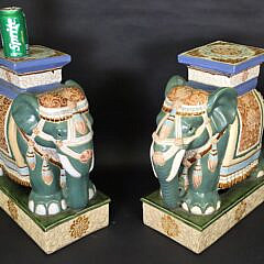 5006-955 Elephant Garden Stools A