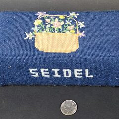5008-955 Needlepoint Doorstop A