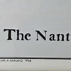 Vintage, “300 Years of Architecture on Nantucket”, Print by Catherine A. Garland