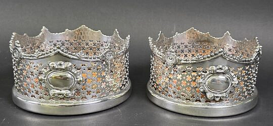 5012-955 Silver Coasters A