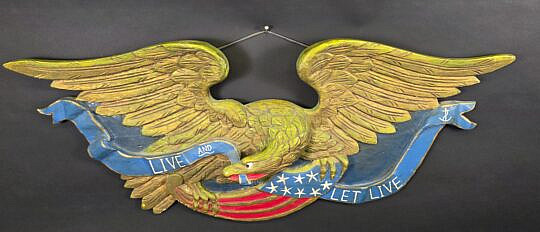 5027-955 Gilt Eagle A