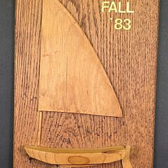5034-955 Boat Plaque A