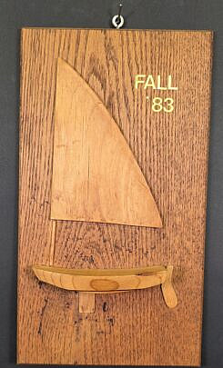 5034-955 Boat Plaque A